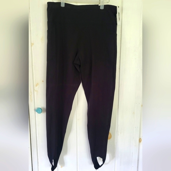 Calvin Klein Performance Super High Waist Full-Length Stirrup Leggings - Picture 3 of 11